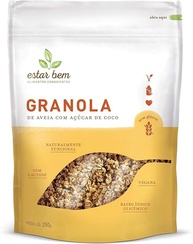 Estar Bem Granola De Aveia E Açúcar De Coco Sem Glúten 250G - imagem 4