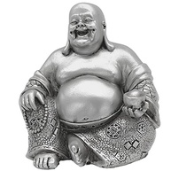 Estátua de Buda Sorridente Lucky Happy 15 cm - Decoração com Energia Positiva Bellaa 25761 - imagem 2