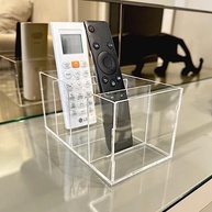 Porta Controle de Acrílico Transparente – Organize Seus Controles com Estilo e Praticidade - imagem 2