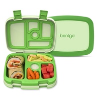 Bentgo Lancheira Infantil 5 Compartimentos - Estilo Bento à Prova de Vazamento | Segura, Divertida e Ideal para Crianças de 3 a 7 Anos (Verde) - imagem 1