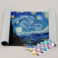 Kit de Pintura Terapêutica Noite Estrelada - Relaxamento e Criatividade com MAUE ART STORE - imagem 3