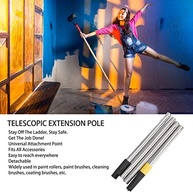 Mastro de Extensão Telescópico para Rolo de Pintura – Leve, Resistente e Extensível - imagem 4