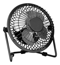 Ventilador de Mesa ALFACELL Mine 4 com Suporte de Ferro e Conexão USB - Refresque seu Espaço com Estilo - imagem 1