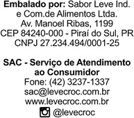 Flocos de milho sem adição de açúcar Leve Croc 250g - imagem 2