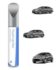 Tinta de Retoque para Carro Kia - Cor Cinza Fosco Aço Metálico (KLM) - Reparo de Arranhões e Lascas - imagem 2