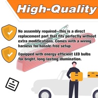 Terceira Luz de Freio LED para Toyota Avalon 2005-2012 | Segurança e Estilo Aprimorados - imagem 5
