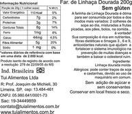 Farinha de Linhaça Dourada 200 g - imagem 3