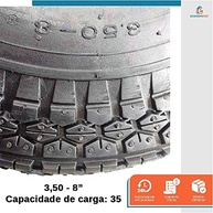 Pneu Starfer 3.50x8 para Carrinho de Mão: Durabilidade e Desempenho Garantidos - imagem 3