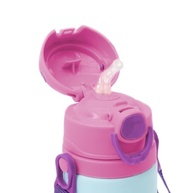 Garrafa Escolar Infantil com Canudo de Silicone - Unicórnio Divertido - imagem 3