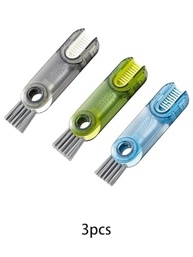 Escova de Limpeza 3 em 1 Multifuncional - Ideal para Mamadeiras, Garrafas e Copos - imagem 4