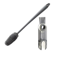 CLICKBRUSH Kit Escovas de Limpeza Multiuso para Garrafas, Copos e Mamadeiras | 3 em 1 com Design Ergonômico - imagem 2