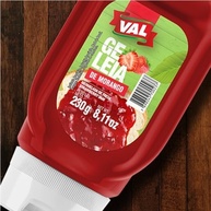 Val Alimentos Geleia De Morango Val Top Down 230G - imagem 1