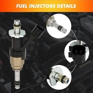 Injetores de Combustível 4.3L V6/5.3L V8 para GMC Yukon XL/Sierra 1500 e Chevrolet Tahoe/Silverado 1500/2500 (2014-2018) - Substitui 12668390 FJ1217 - imagem 4