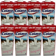 LEITE UHT INTEGRAL COLASO, 3% de Gordura, 1L - KIT COM 8 UNIDADES - - imagem 1
