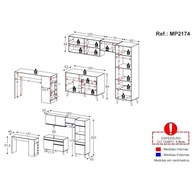 Armário de Cozinha com Bancada Gourmet Veneza Multimóveis - Design Moderno e Funcionalidade Premium - imagem 4