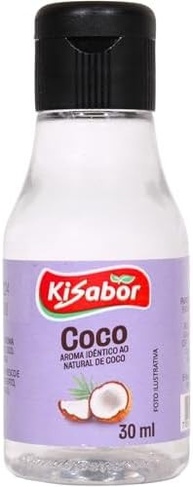 KiSabor Aroma De Coco Kisabor 30 Gramas - imagem 4