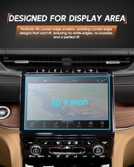 Protetor de Tela CDEFG Fosco Antirreflexo para Jeep Grand Cherokee 4xe/L (2022-2025) - Tela 10.1" - Vidro Temperado Premium - imagem 4