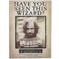 Pôster de Parede de Madeira Harry Potter - Sirius Black Wanted Oficial - imagem 2