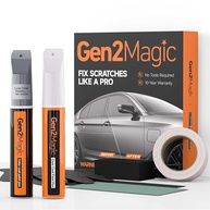 Kit de Retoque para Honda Lunar Silver Metallic - Caneta de Tinta com Revestimento Transparente e Acessórios - imagem 1