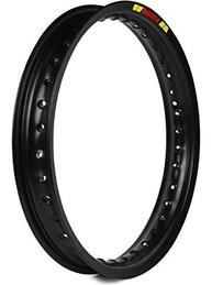 Aro de Roda Preto Brilhante 185x14 em Alumínio para Honda Biz 125 (Traseiro) - imagem 1