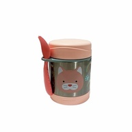 Pote Térmico Skip Hop com Talher e Estampa de Gatinha - Ideal para Refeições Práticas e Divertidas - imagem 2