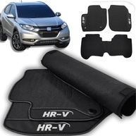 Jogo de Tapetes Emborrachados Premium para Honda HR-V 2015-2018 - 3 Peças Impermeáveis - imagem 1