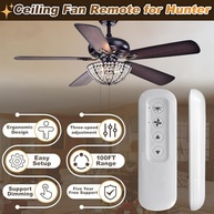 Controle Remoto Hunter 99813 - 434 MHz para Ventilador de Teto com 3 Velocidades - imagem 3