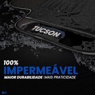 Jogo de Tapetes Automotivos Emborrachados Premium para Hyundai Tucson (2004-2016) - 3 Peças - imagem 4