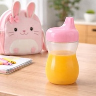 Kit 10 Copos Infantis com Bico de Transição - 350ml | Seguro, Livre de BPA, Ideal para Suco e Água - imagem 5