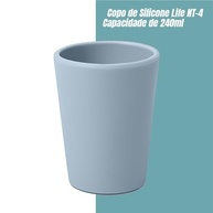 Copo de Silicone NT-4 240ml Azul - Seguro, Sem BPA, Ideal para Bebês e Crianças em Fase de Transição - imagem 4