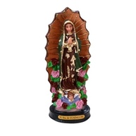 Imagem Nossa Senhora de Guadalupe em Resina Nacional - 14,5cm | Peça Sagrada e Elegante para Decoração e Oração - imagem 2
