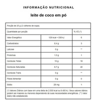 Leite de Coco em Pó 100% Vegano Importado 1kg - X Roots - imagem 2