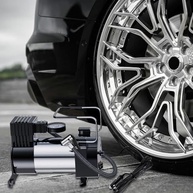 Inflador de Pneus Portátil Compressor de Ar Potente | Bomba Elétrica Essencial para Veículos e Bicicletas - imagem 4