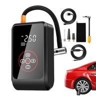 Compressor de Ar Portátil Recarregável: Inflador de Pneu Inteligente com Tela LED e Desligamento Automático - imagem 2
