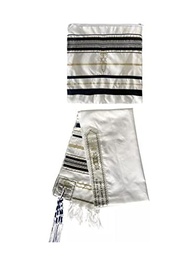 Talit Messiânico Preto 55x180cm - Original de Israel - Conecte-se à Tradição com Estilo - imagem 4
