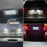 Luz de Placa LED 6500K para Ford e Jaguar - Iluminação Branca e Moderna - imagem 2
