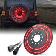 Luz de Freio Xprite Cyclone 14" para Jeep Wrangler JK/JL - Estilo e Segurança Incomparáveis - imagem 1