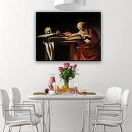 Caravaggio - Pintura São Jerônimo | Arte em Tela de Alta Qualidade para Decoração de Parede - imagem 4