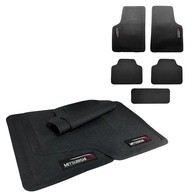 Jogo de Tapetes Automotivos Mitsubishi Pajero TR4, Sport, Dakar, L200 Triton, Outlander, Lancer, ASX - 5 Peças Bordado Personalizado Lavável - imagem 1