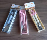 Jogo de Talher com Estojo Inox 3 Peças - Ideal para Marmitas e Viagens - imagem 3