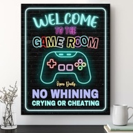 Arte de Parede Gamer 20x25cm - Decoração Moderna para Quarto de Jovens e Sala de Jogos - imagem 2
