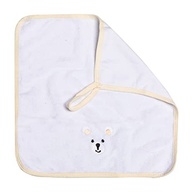 Paninho de Boca Atoalhado com Prendedor de Chupeta - Urso Karinho | 3 Unidades Macias e Absorventes para Bebês - imagem 4