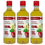 KIT 3X Vinagre de Maça com 5,5% de Acidez 530ml - Macrophytus - imagem 1
