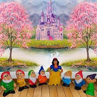 Kit Branca de Neve e os 7 Anões em Cerâmica Decorativa - Decore com Encanto - imagem 3