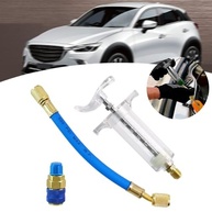 Kit de Injetores de Óleo com Tubo de Enchimento SAE 1/4 - Conexão Rápida e Durável para Manutenção de Ar Condicionado e Sistemas Automotivos - imagem 3