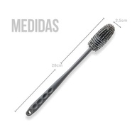 Escova de Silicone Flexível para Limpeza de Mamadeiras e Garrafas - Kit com 2 Unidades - imagem 4