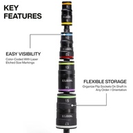 Klein Tools 32934M: Conjunto de Soquetes de Impacto 8 em 1 para Profissionais - imagem 4