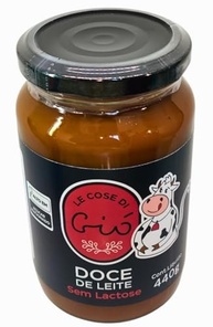 Doce De Leite Uruguaio Sem Lactose Le Cose Di Gió - 440g - imagem 5