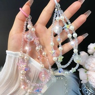 Lanyard de Celular Luxo: Pérola e Brilho! - imagem 3