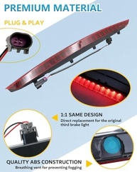 Terceira Luz de Freio LED FASTCHE para Lincoln MKX (2016-2018) e Nautilus (2019-2021) - Segurança e Estilo Ampliados - imagem 5